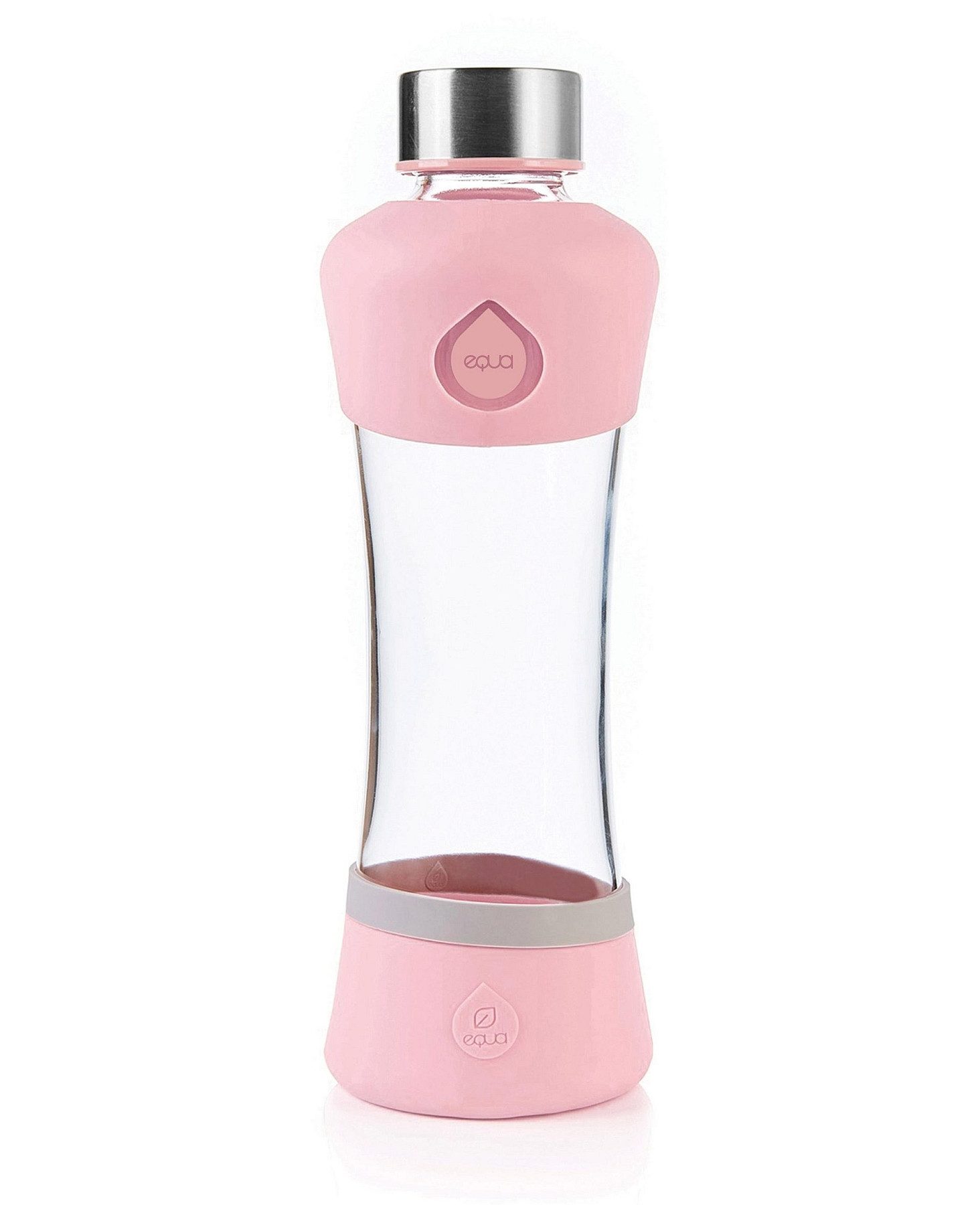equa Thermoflasche Trinkflasche Wasserflasche Glas auslaufsicher 550ml EQUA Active Berry