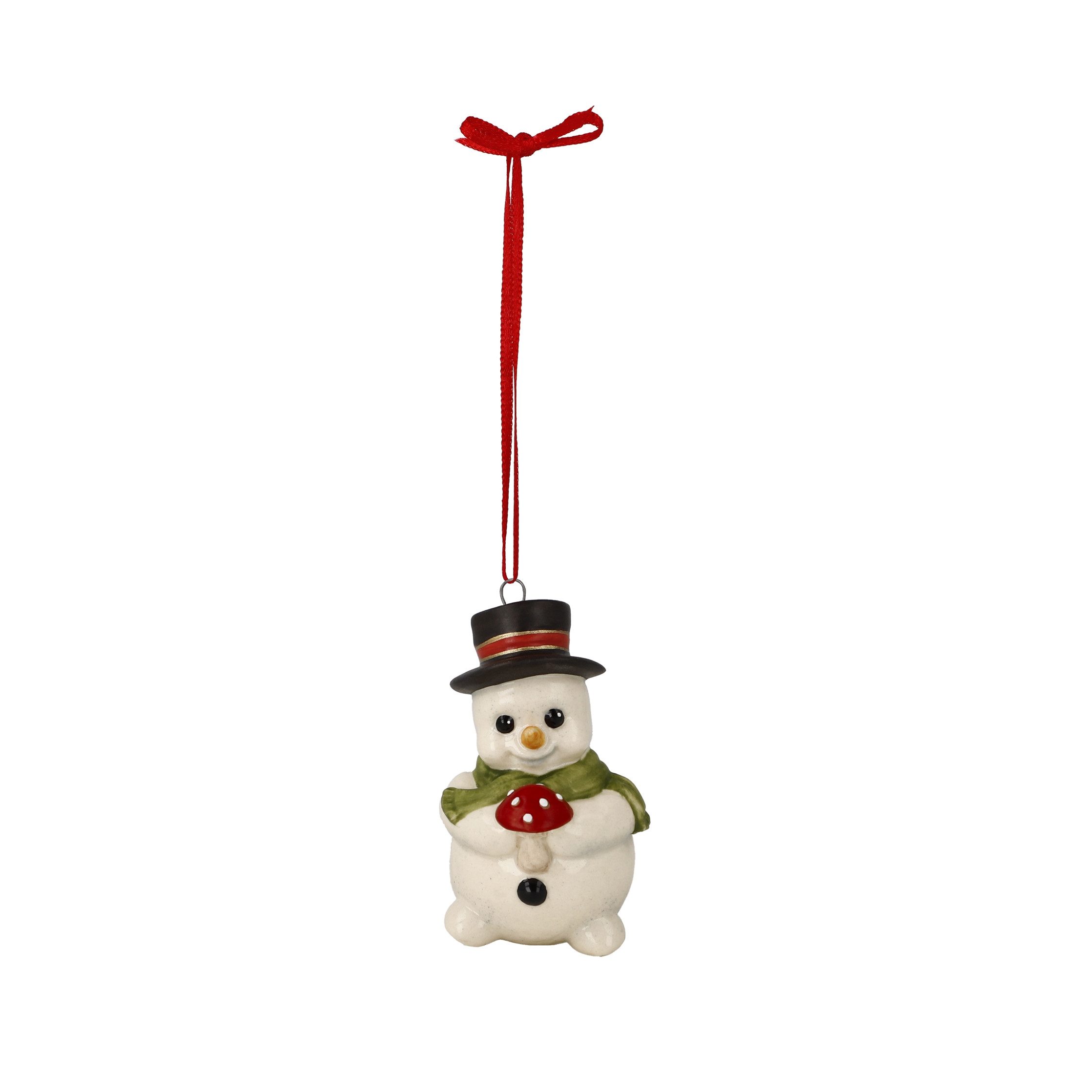 Goebel Weihnachtsfigur Goebel Schneemann, Hänger, Rudi günstig online kaufen