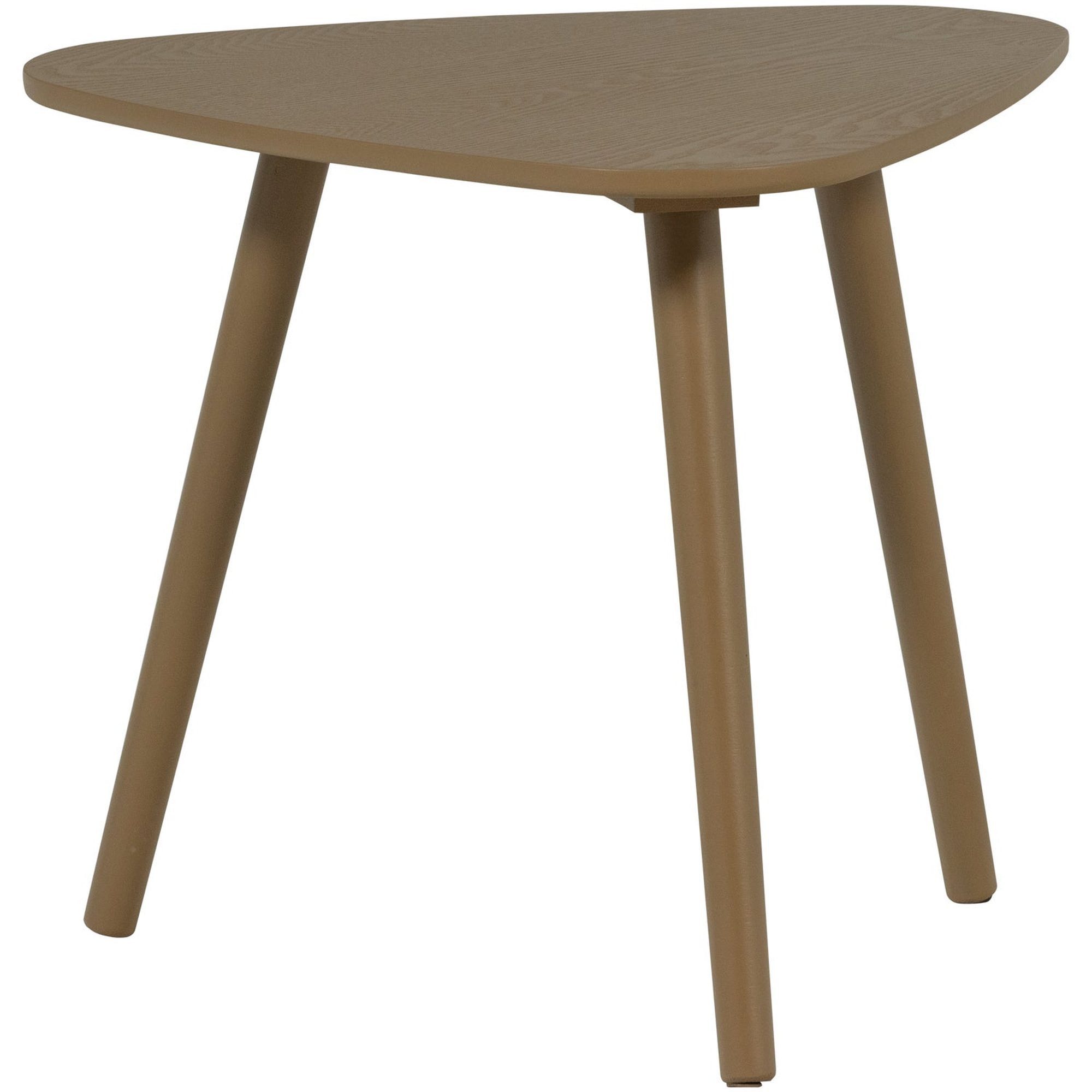 WOOOD Beistelltisch Nila 2er-Set - Holz in Braun - aus Eschenfurnier, modern & natürlich (2er-Set), Praktisch und kompakt