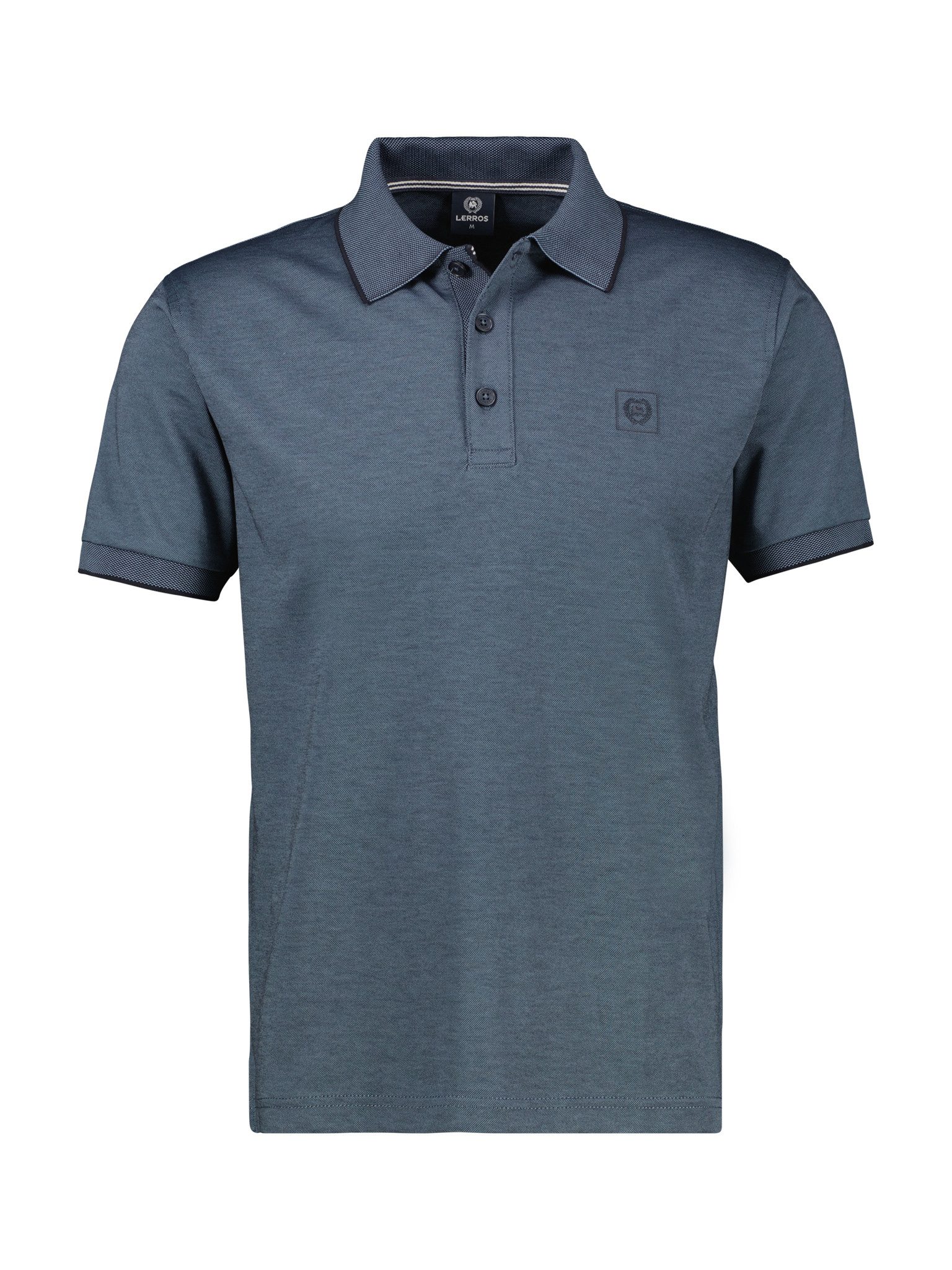 LERROS Poloshirt mit Logo Stickereicla – Bild 3 von 4