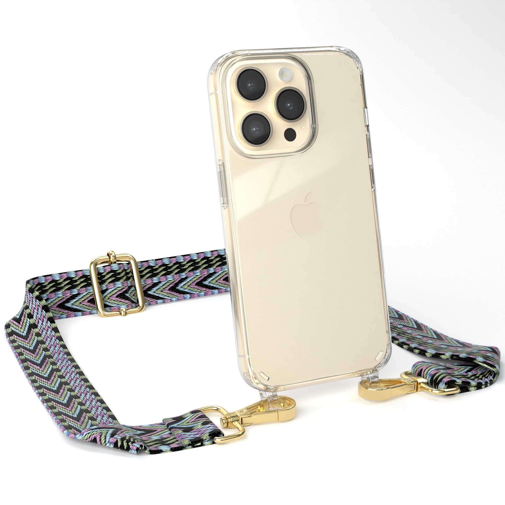 MOUTAKEY Handy Handgelenkschlaufe Gold - Abnehmbares Armband Für IPhone & Smartphones
