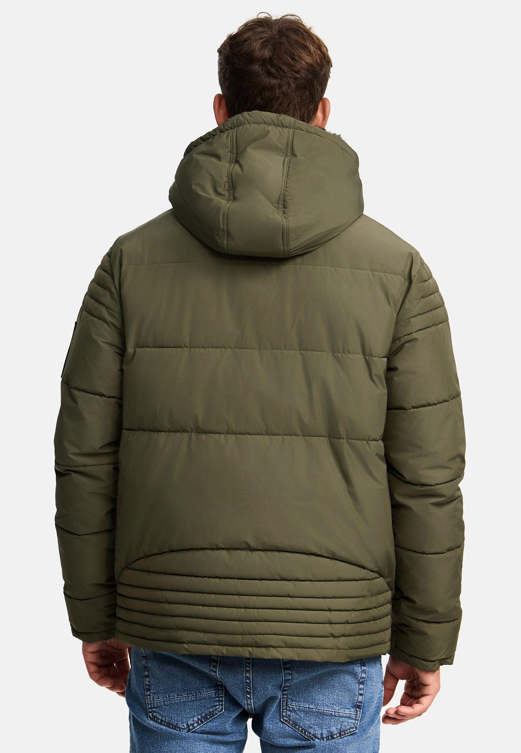 Indicode Winterjacke Herren INBlaise Jacke Winter Herrenjacke