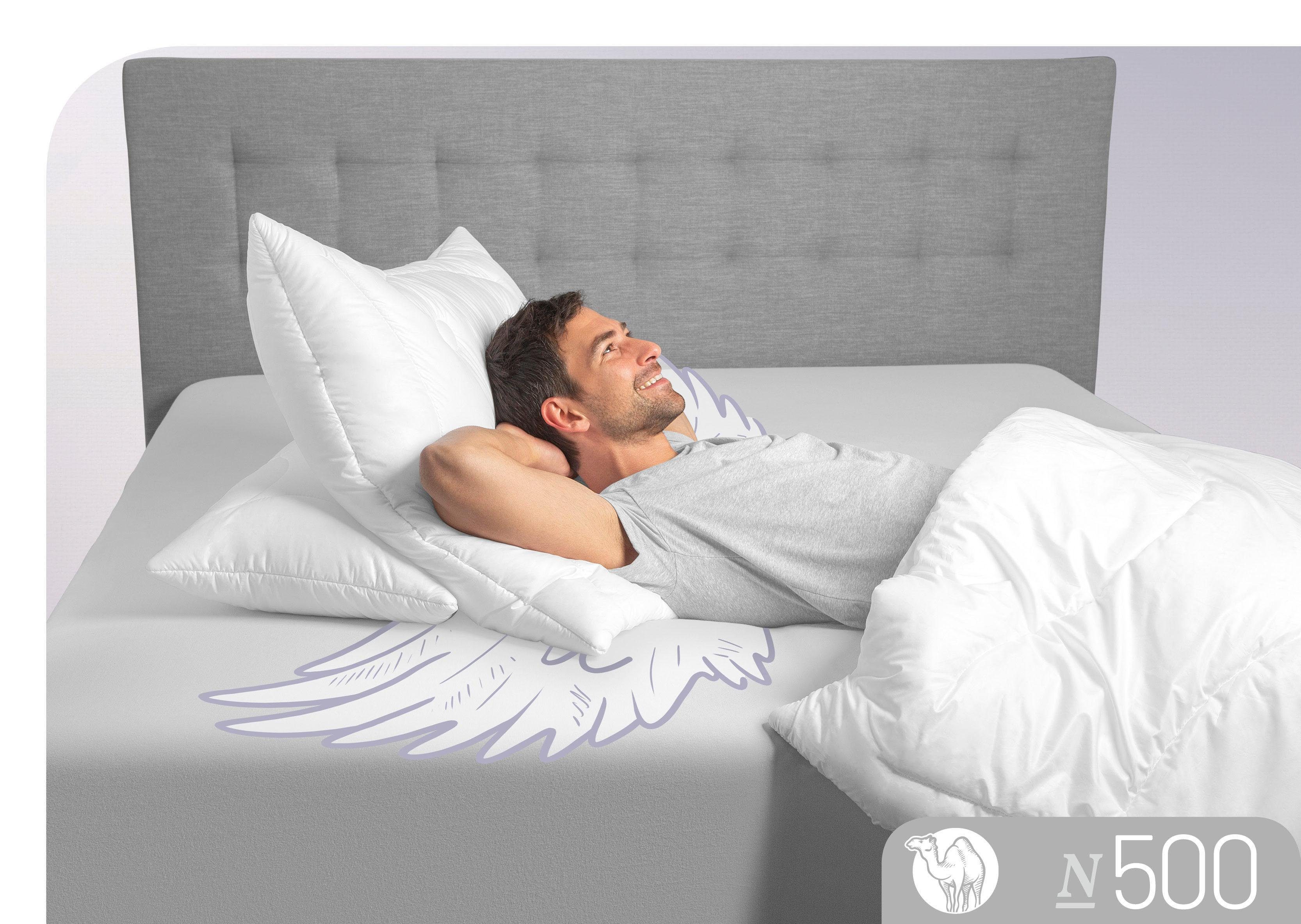 Schlafstil 3-Kammer-Kopfkissen N500, hergestellt in Deutschland, allergikerfreundlich