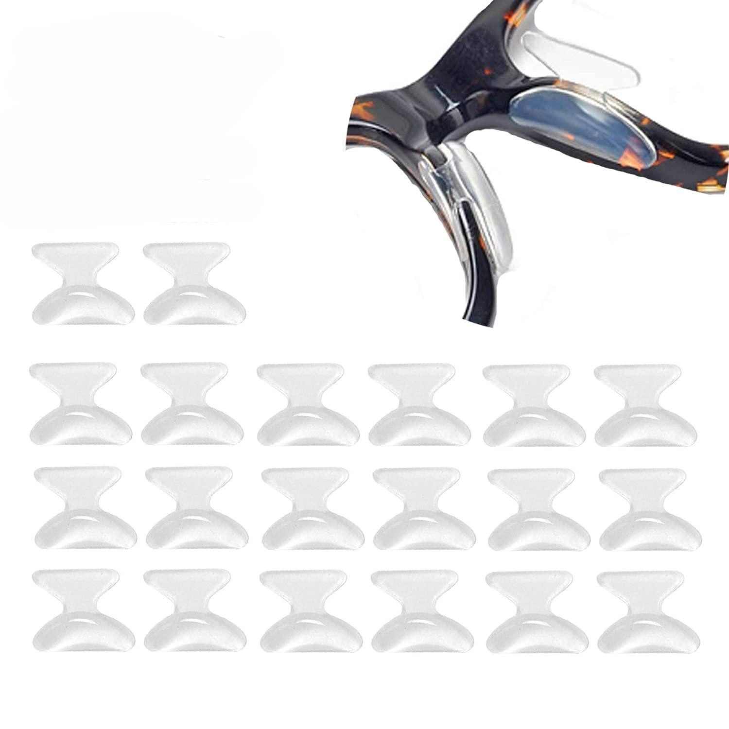 LuxusKollektion Brille Nasenpads Silikon Schmetterling 1.8mm Klar
