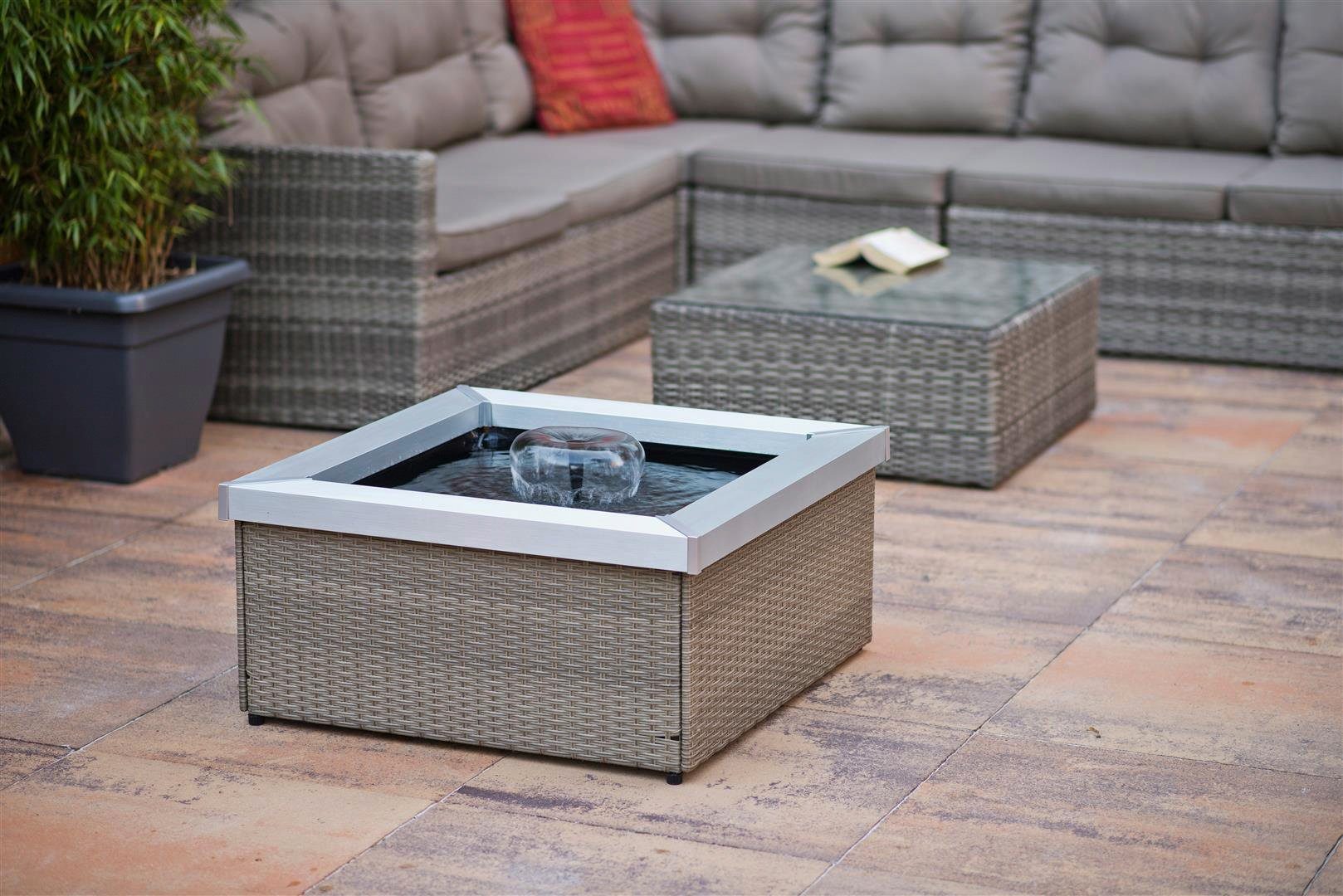 Ubbink Gartenbrunnen Wasserspiel Amora Daveport, 74 cm Breite
