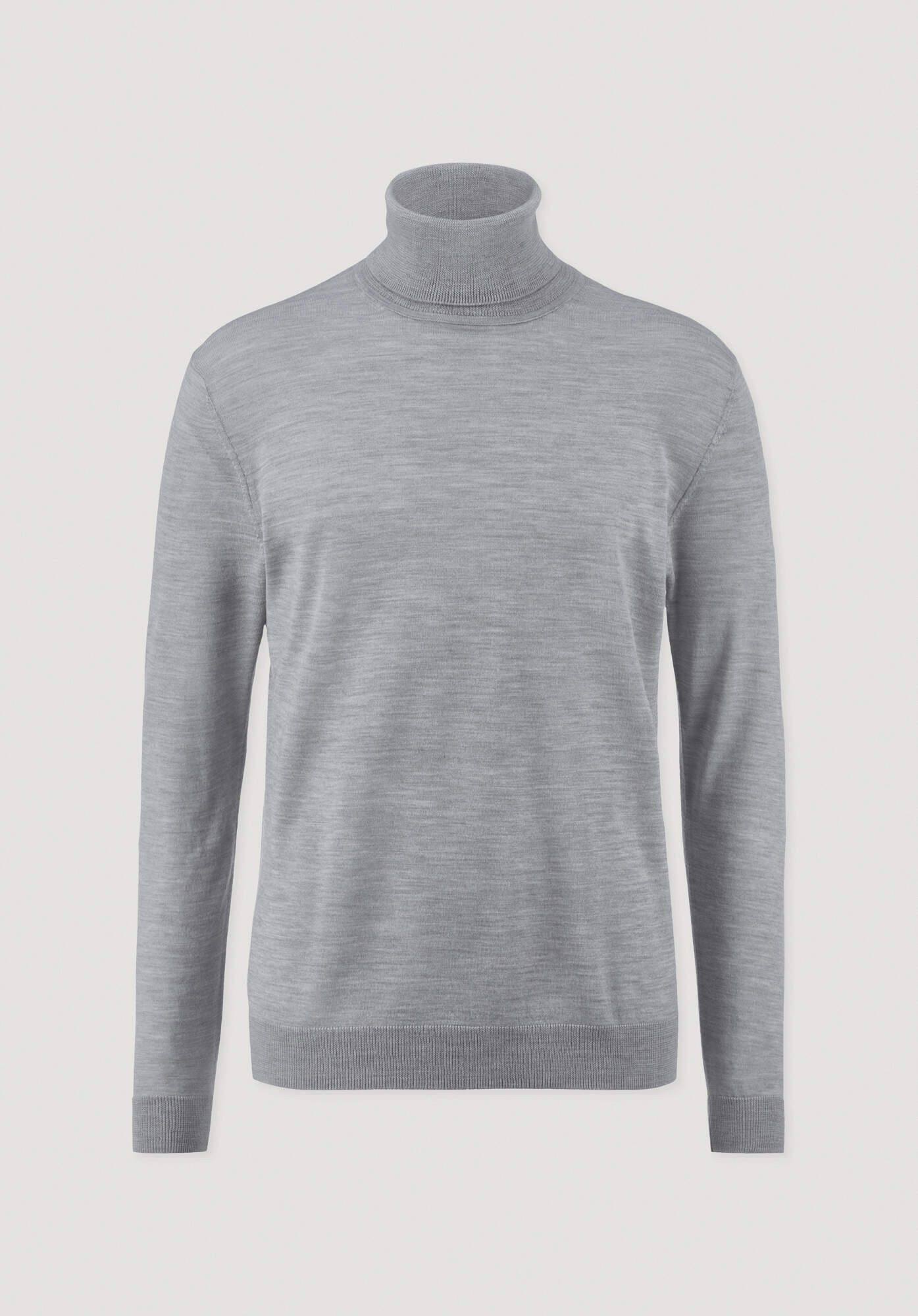Hessnatur Strickpullover Regular aus reiner Bio-Merinowolle (1-tlg)