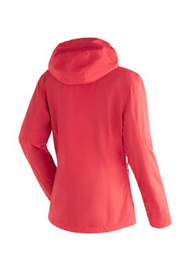 Maier Sports Outdoorjacke Metor rec W Damen Regenjacke wasserdicht mit Kapuze, 2 Taschen außen, Innentasche