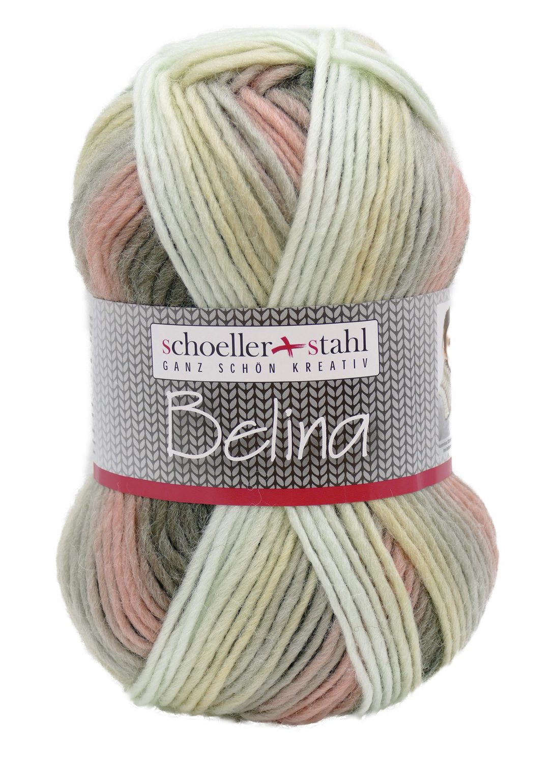Schoeller + Stahl Belina Wolle zum stricken und Häkeln mit Anleitung Häkelwolle, 180 m (100g dicke Wolle mit Farbverlauf, Strickgarn, Farbverlaufswolle), 50% Wolle, 50% Polyacryl