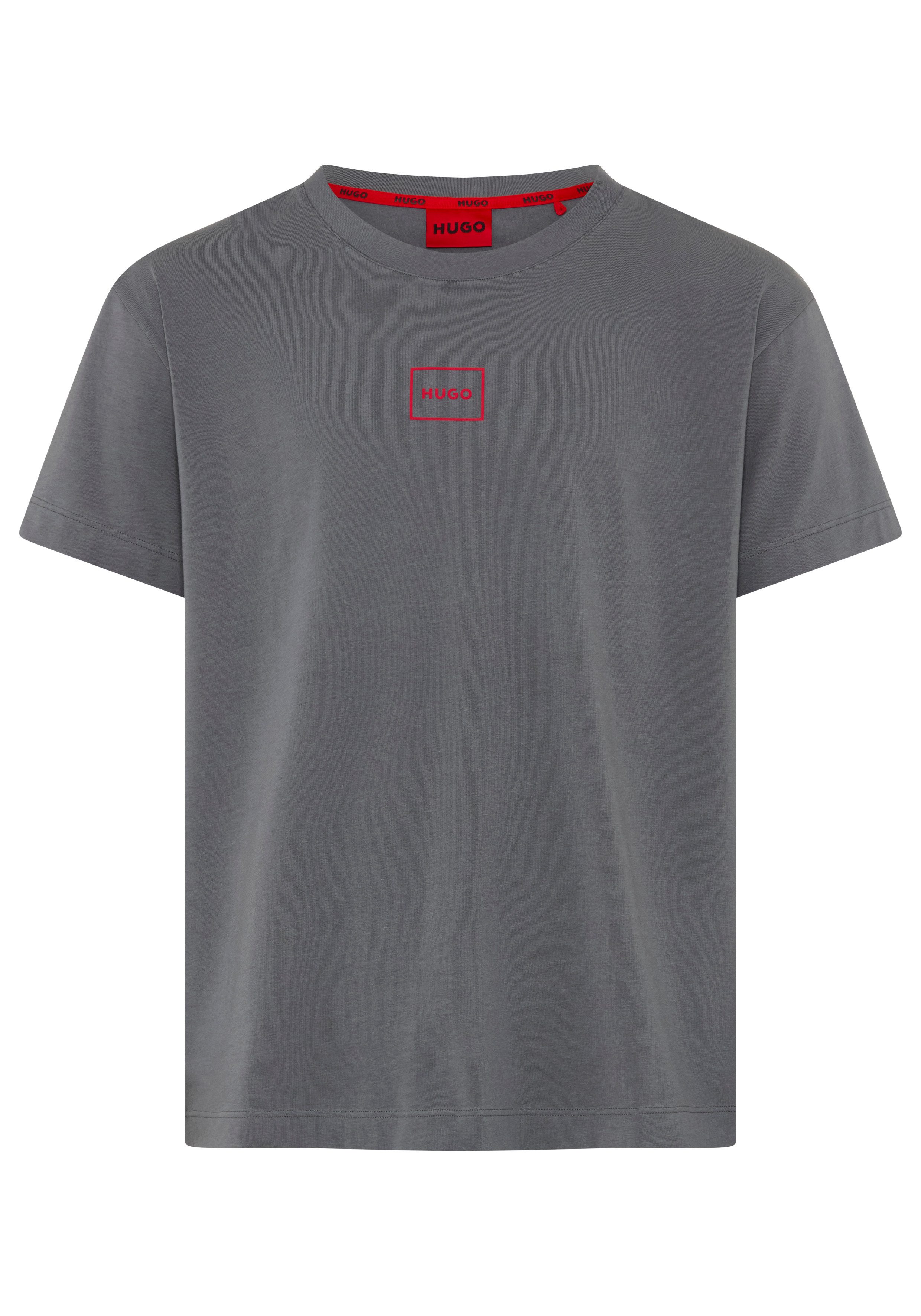HUGO T-Shirt Laze T-Shirt mit Rundhalsausschnitt