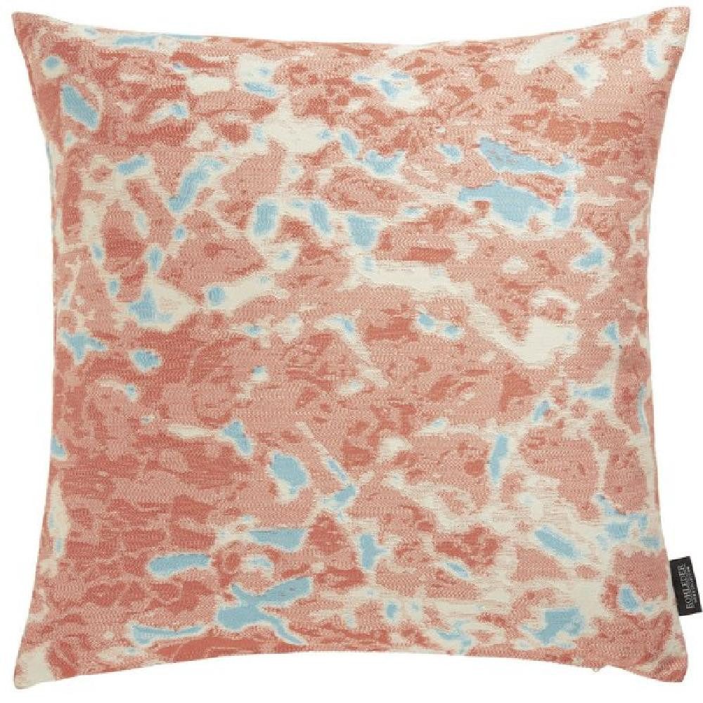 ROHLEDER Kissenhülle Kissenhülle Marble Deep Sea Red (50x50cm)
