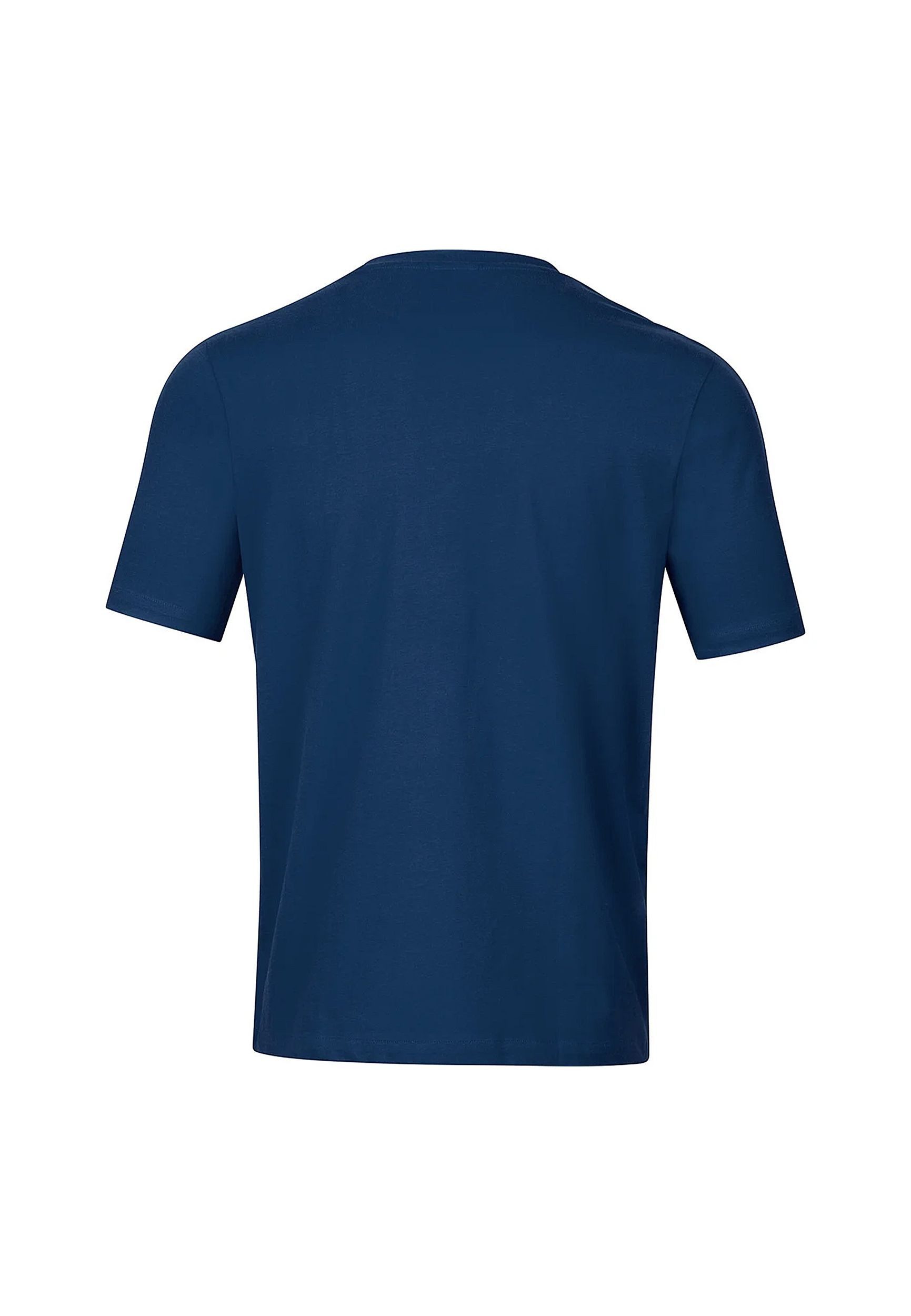 Jako T-Shirt Sport aus Bio-Baumwolle mit Rippkragen für (1-tlg) Bio-Baumwolle nachhaltig Normal Fit Rundhals Kurzarm