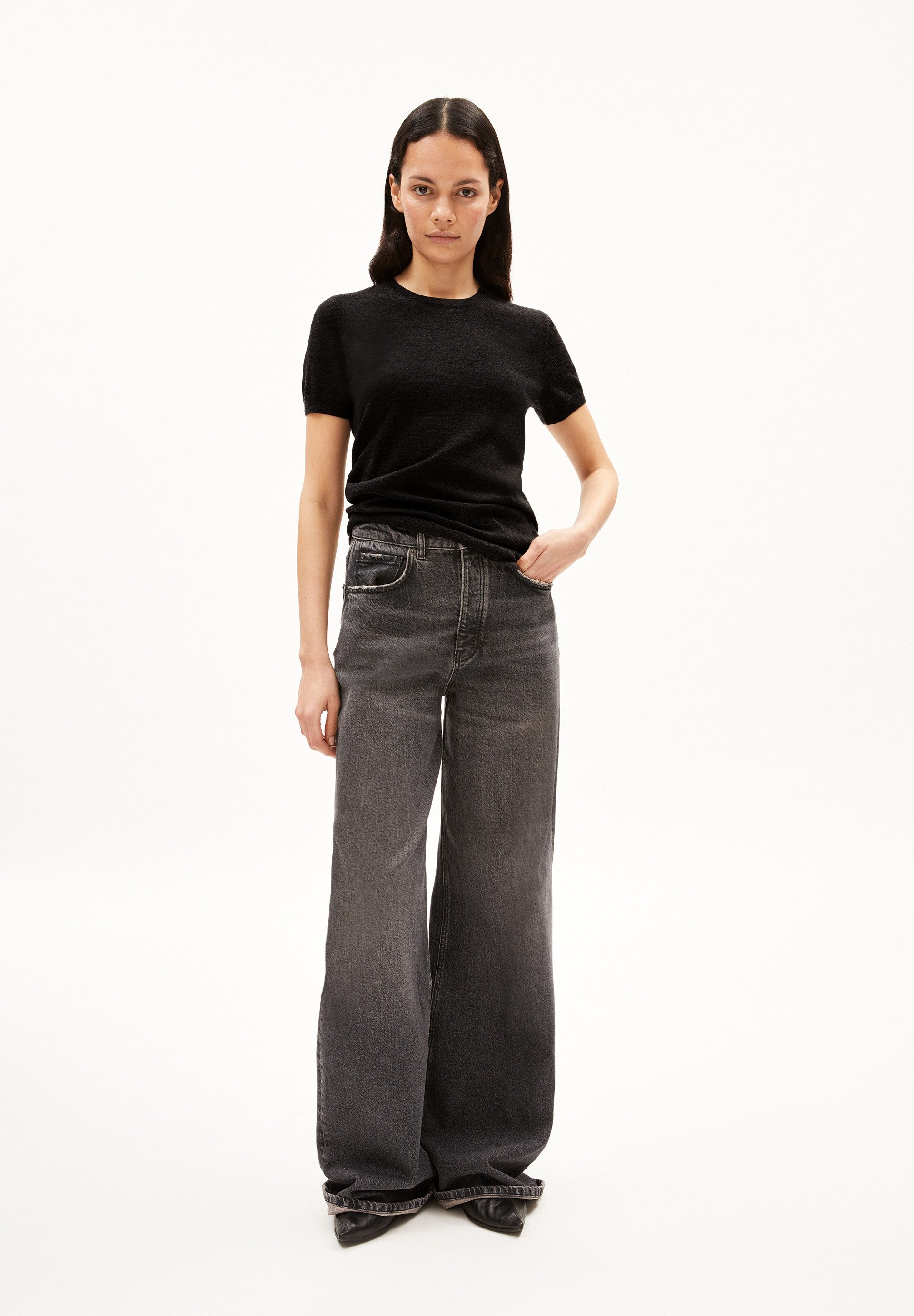 Armedangels T-Shirt GUILIAA MERINO Strickshirt aus günstig online kaufen