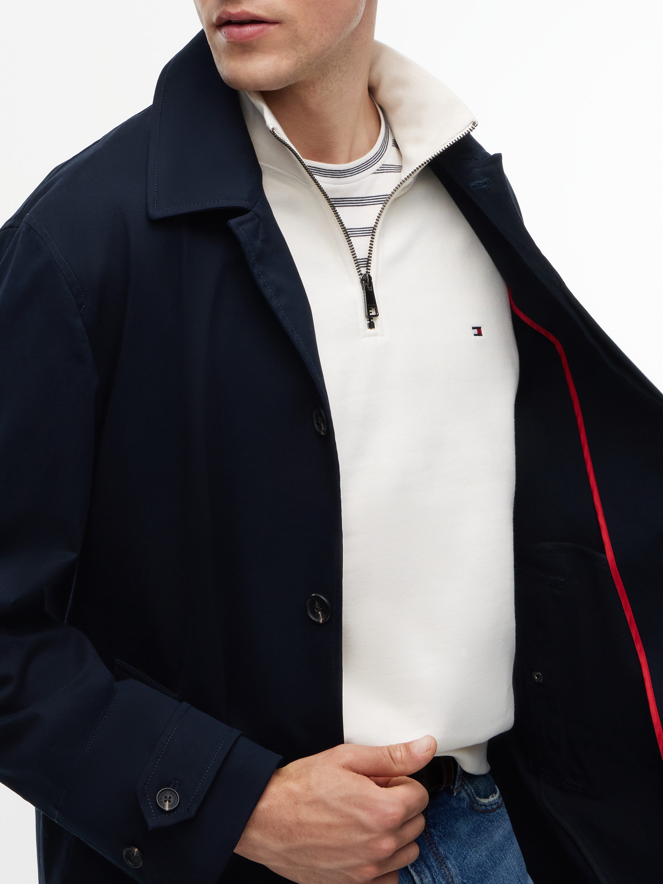 Tommy Hilfiger Kurzmantel UNLINED CARCOAT