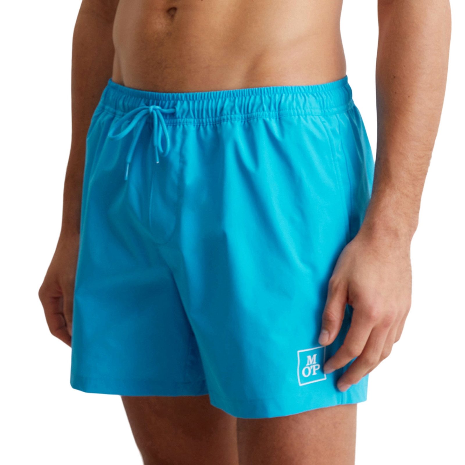 Marc O'Polo Badehose Woven Swim Shorts mit Markenlogo