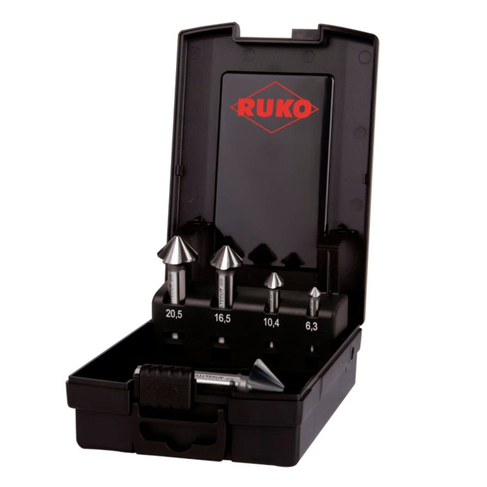 Ruko Senkbohrer RUKO ULTIMATECUT 102891RO Kegelsenker-Set 6.30 mm, 10.40 mm, 16.50 mm