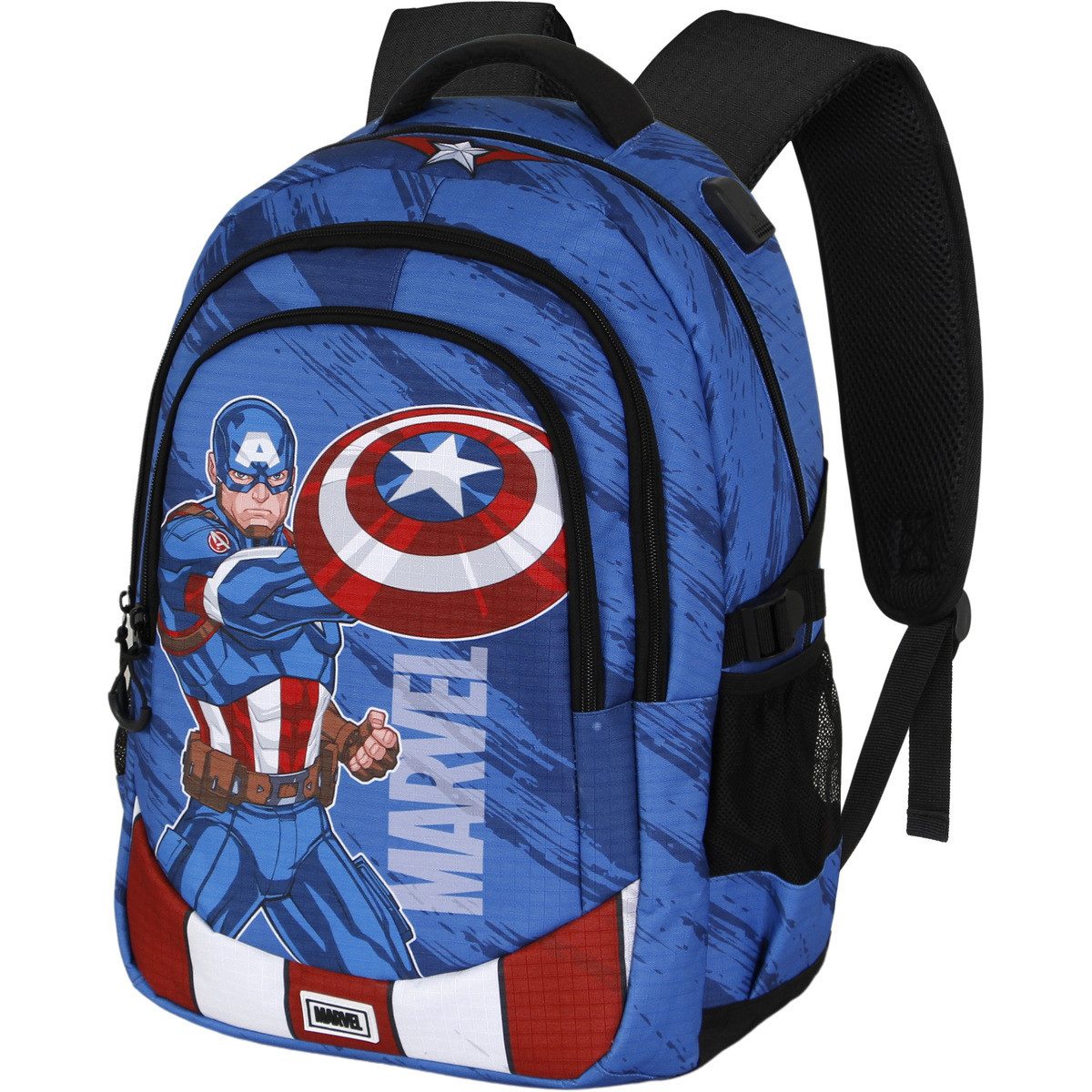 MARVEL Kinderrucksack Captain America Gears-PLUS Running Backpack