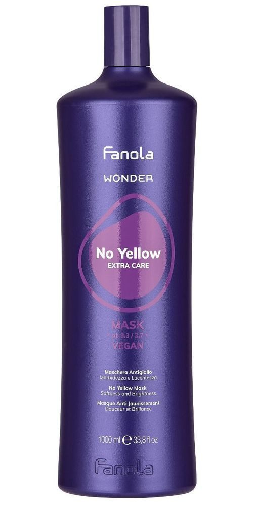 Fanola Haarmaske Fanola Wonder No Yellow Mask 1000ml