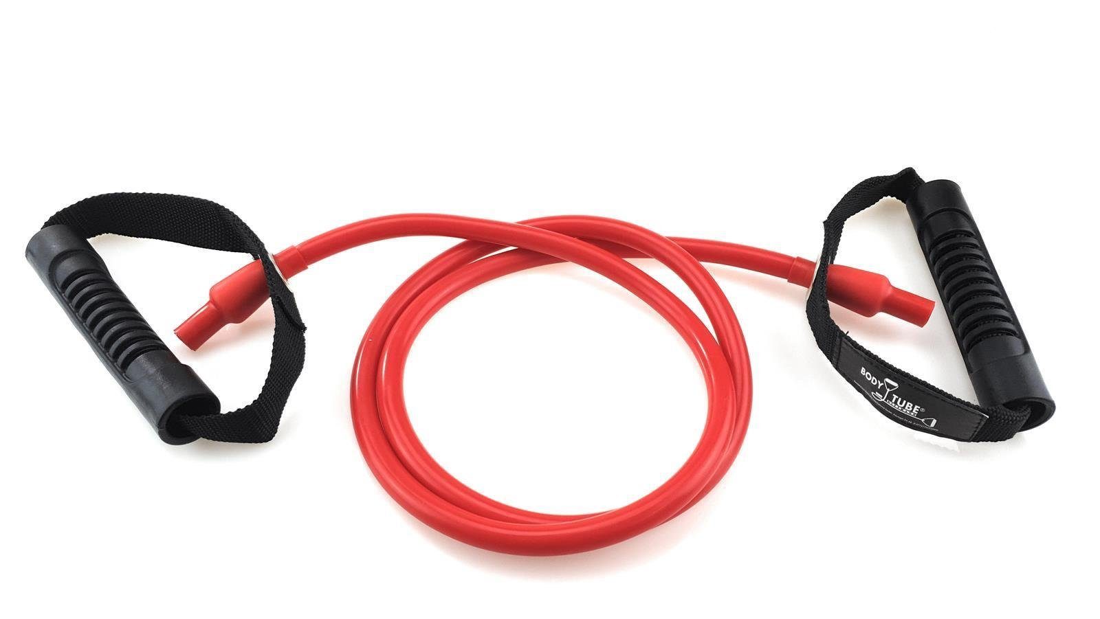 Expander Body-Tube® Flexibler Griff rot (stark)