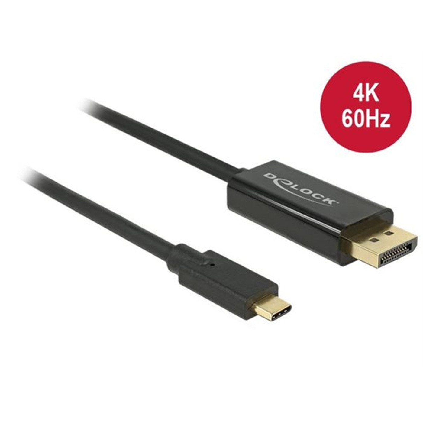 Delock Delock Kabel USB-C auf DisplayPort 4K 60Hz 3m Computer-Kabel