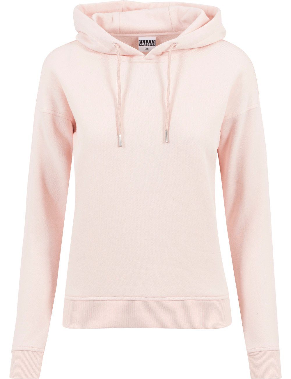 URBAN CLASSICS Kapuzenpullover Sweater Hoody mit Kapuze Pink (20185)