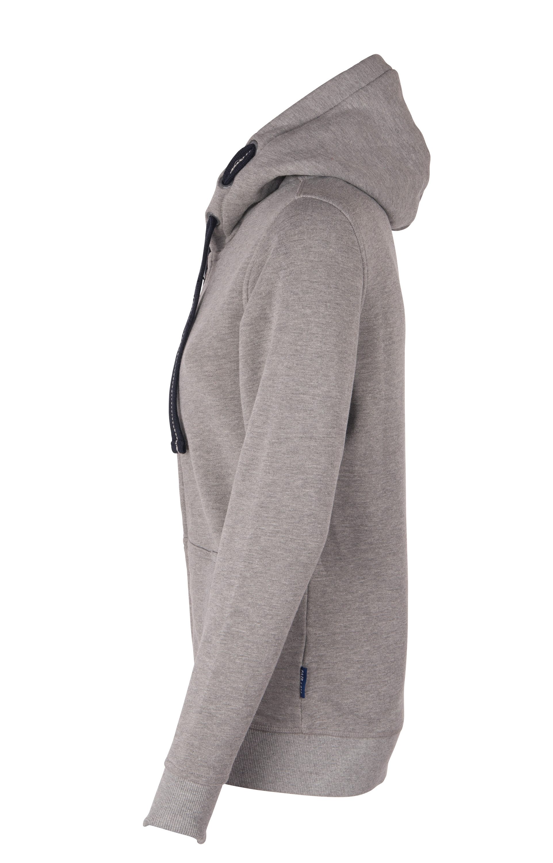 HRM Kapuzensweatjacke Frauen Sweatjacke mit Kapuze günstig online kaufen