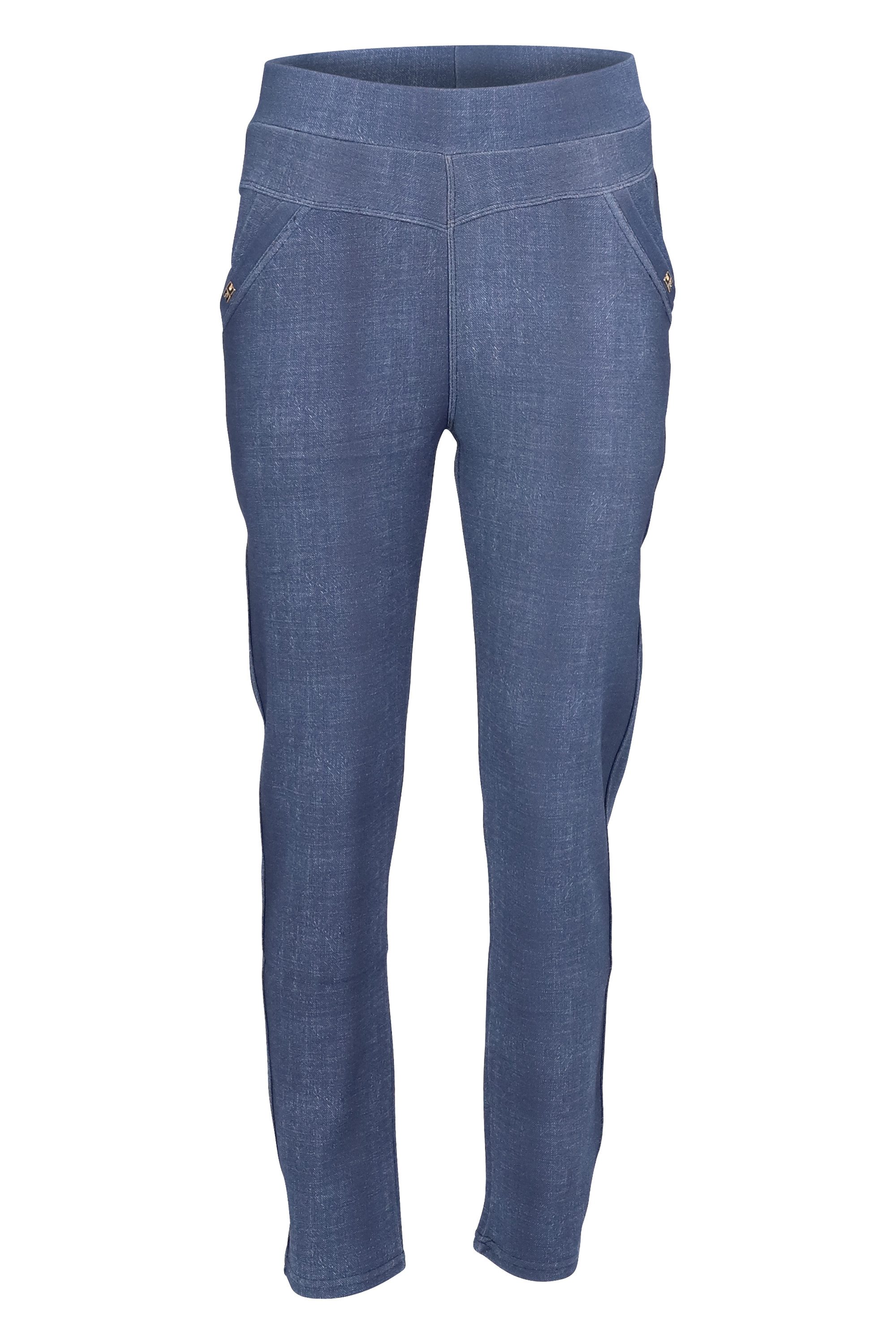 Thermohose 7031 gefütterte weiche Jeans-Optik Jeggings günstig online kaufen