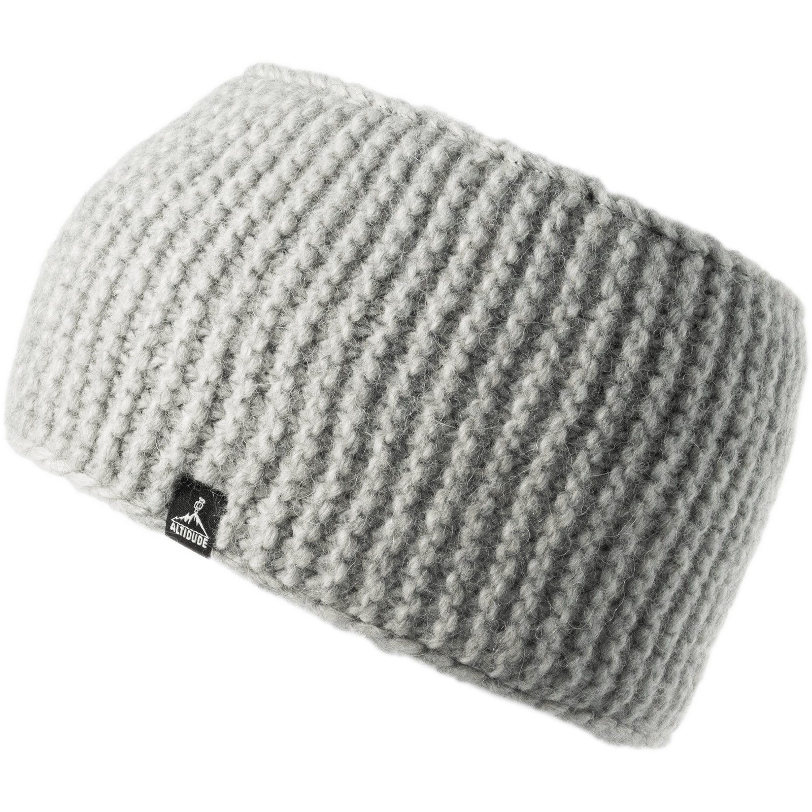 ALTIDUDE Stirnband Merino Stirnband Cloud Grob Strick Kopfband Ohren Schützer Alpaka Wolle
