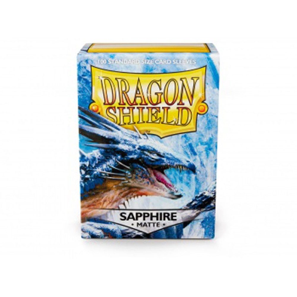 Dragon Shield Sammelkarte 2x Dragon Shield Matte Sleeves - Sapphire (2x 100 Sleeves)