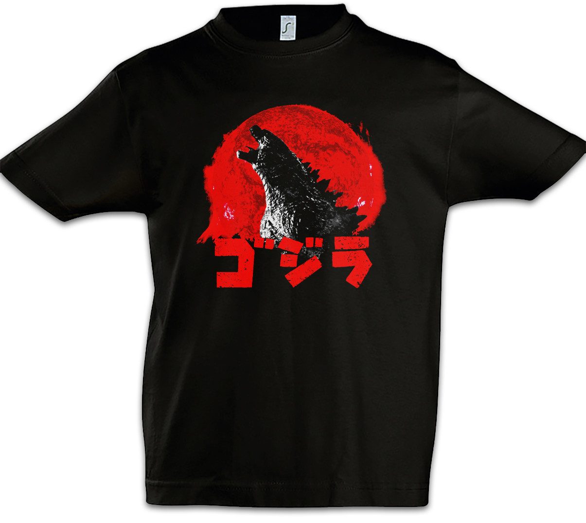 Print-Shirt Monster Vintage Logo Kinder T-Shirt Tokyo Godzilla King Monster Kong