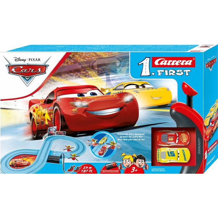 Carrera® Autorennbahn Carrera® First - Disney·Pixar Cars - Race of Friends (Streckenlänge 2 4 m) (Set)