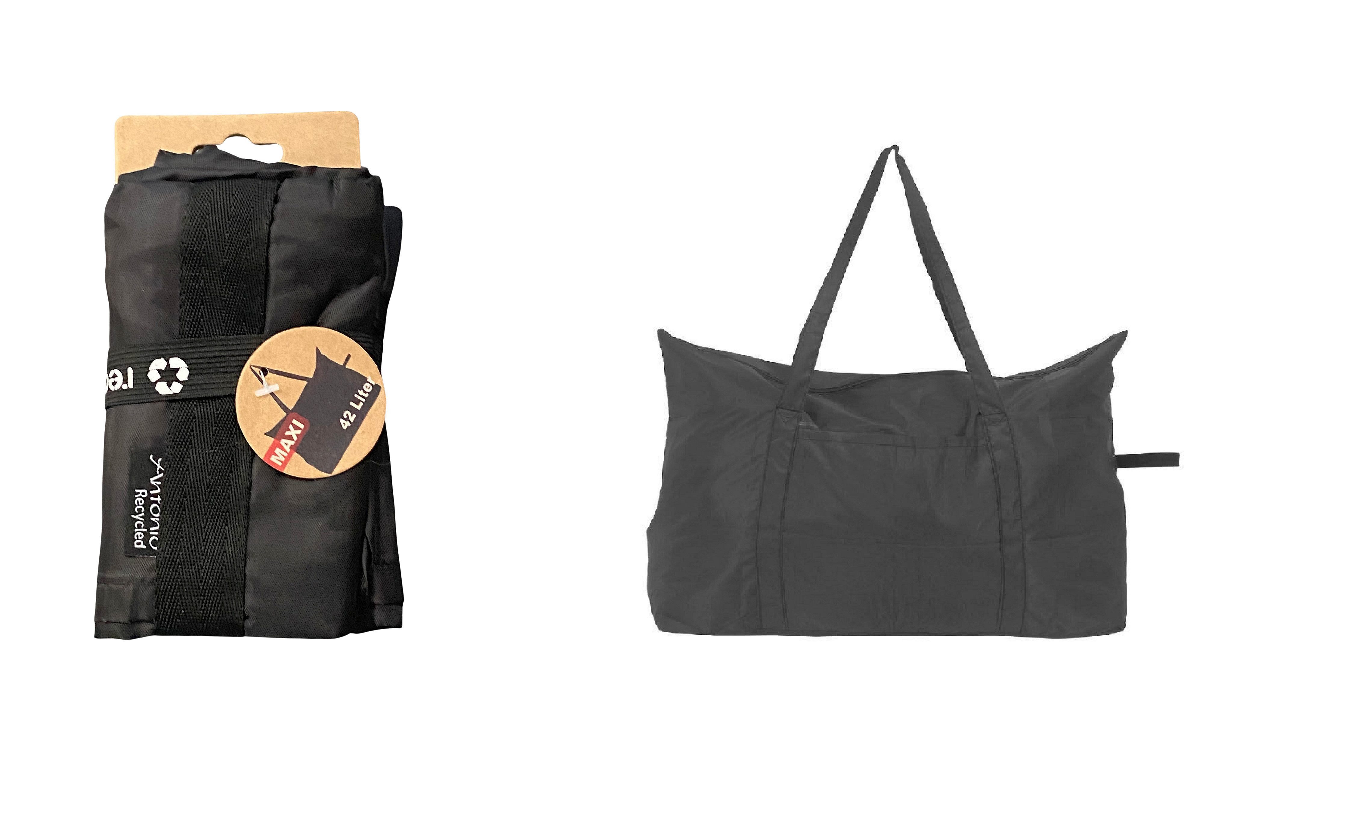 Antonio Shopper XXL Shopping & Beach Bag Strandtasche Schwarz Tasche Nr. 452