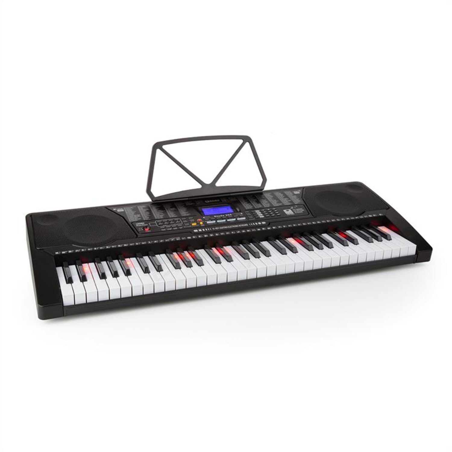 Digital 61 Tasten Keyboard E-Piano Klavier 255 Sounds Rhythmen Lern Funktion LCD 