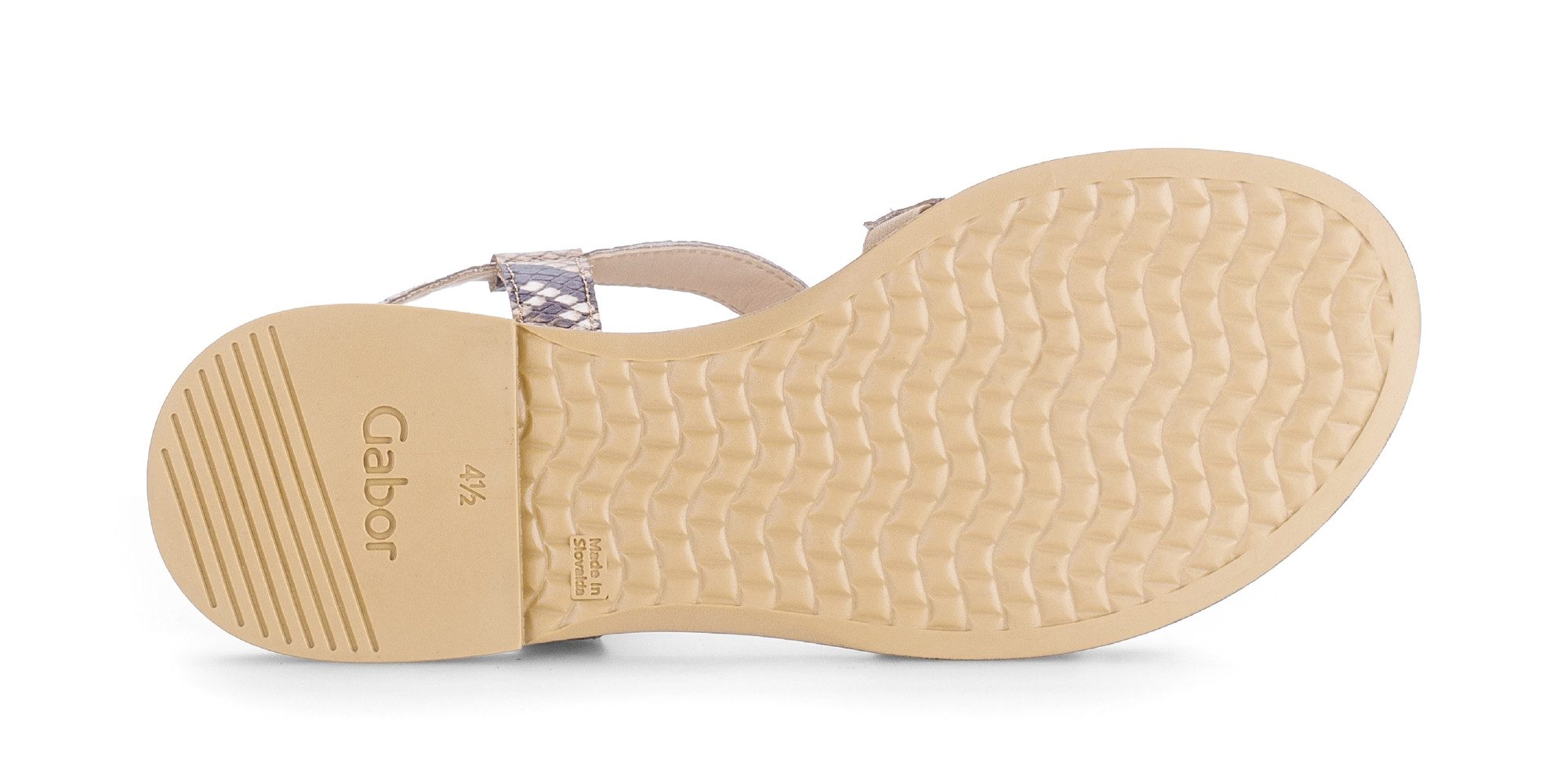 Gabor Riemchensandale Blockabsatz, Sandalette, Sommerschuh mit verstellbarer Schnalle