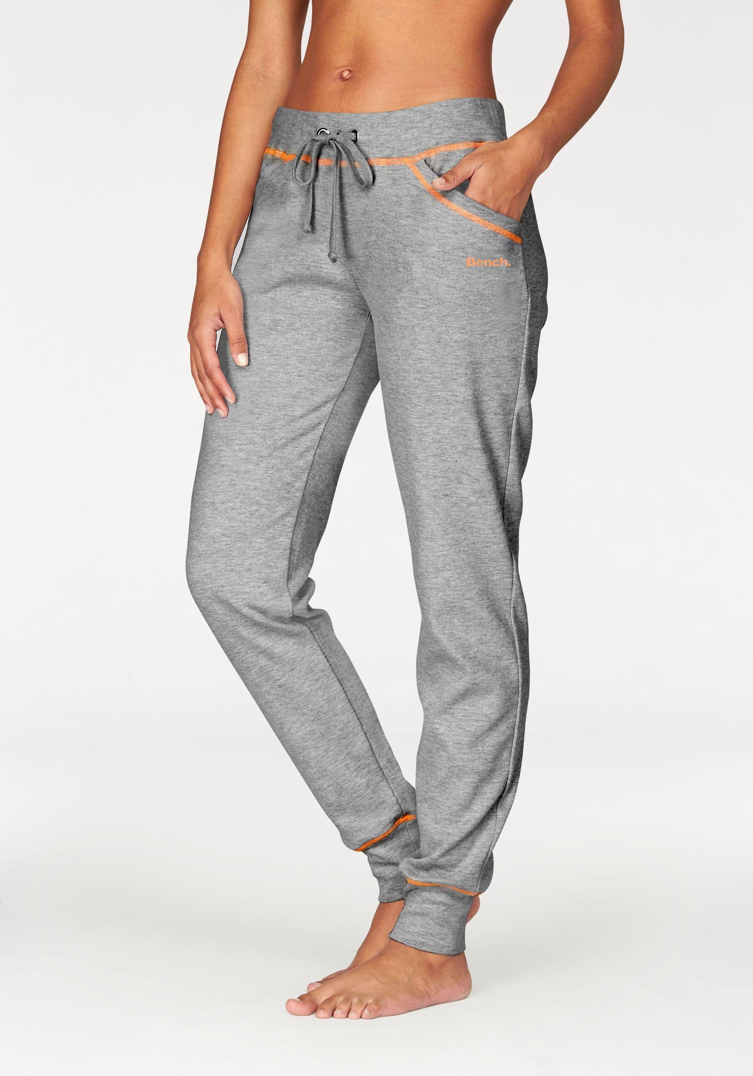 Bench. Loungewear Relaxhose mit kontrastfarbenen Nähten, Loungewear