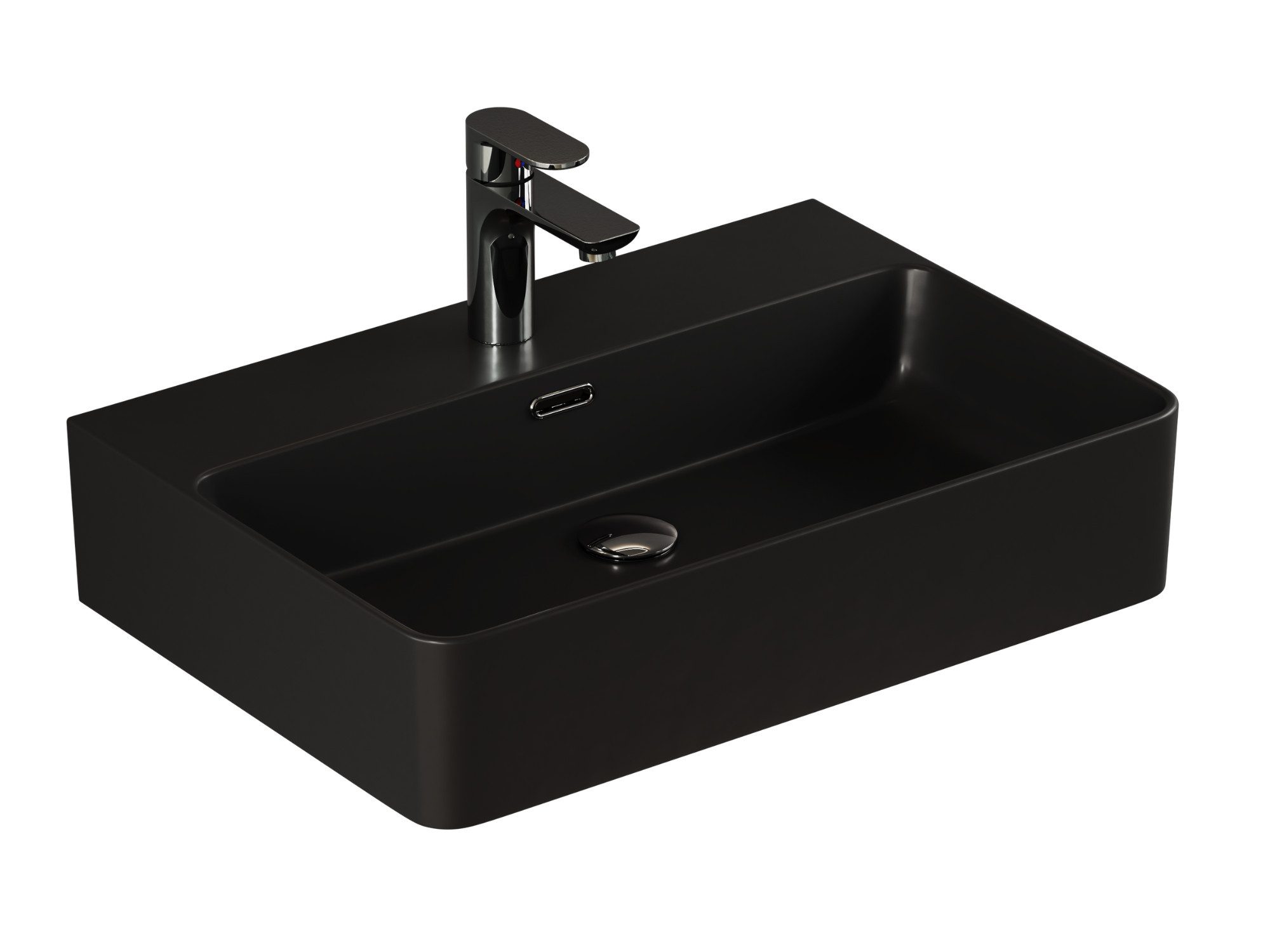 Aqua Bagno Waschbecken Waschbecken schwarz matt günstig online kaufen