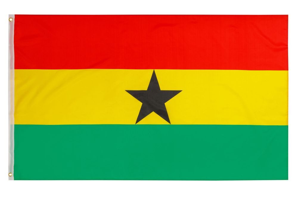 Flagge Ghana Flagge 90 x 150 cm Ghanaische Fahne Ghanafahne