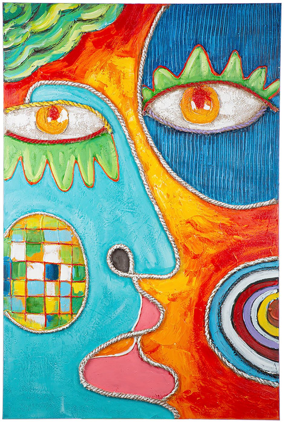 Casablanca by Gilde Leinwandbild Visage rechteckig, (1 St)