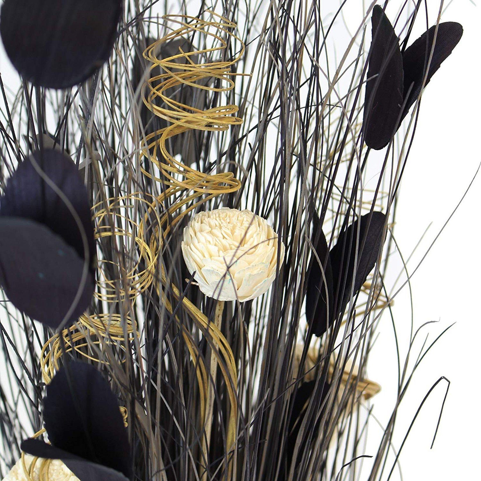 Kunstzweig Dekobündel "Anthrazit" grau hoch, Dekozweige, schwarz, 100 100 Höhe ca. cm cm Dekoleidenschaft, + Naturdeko