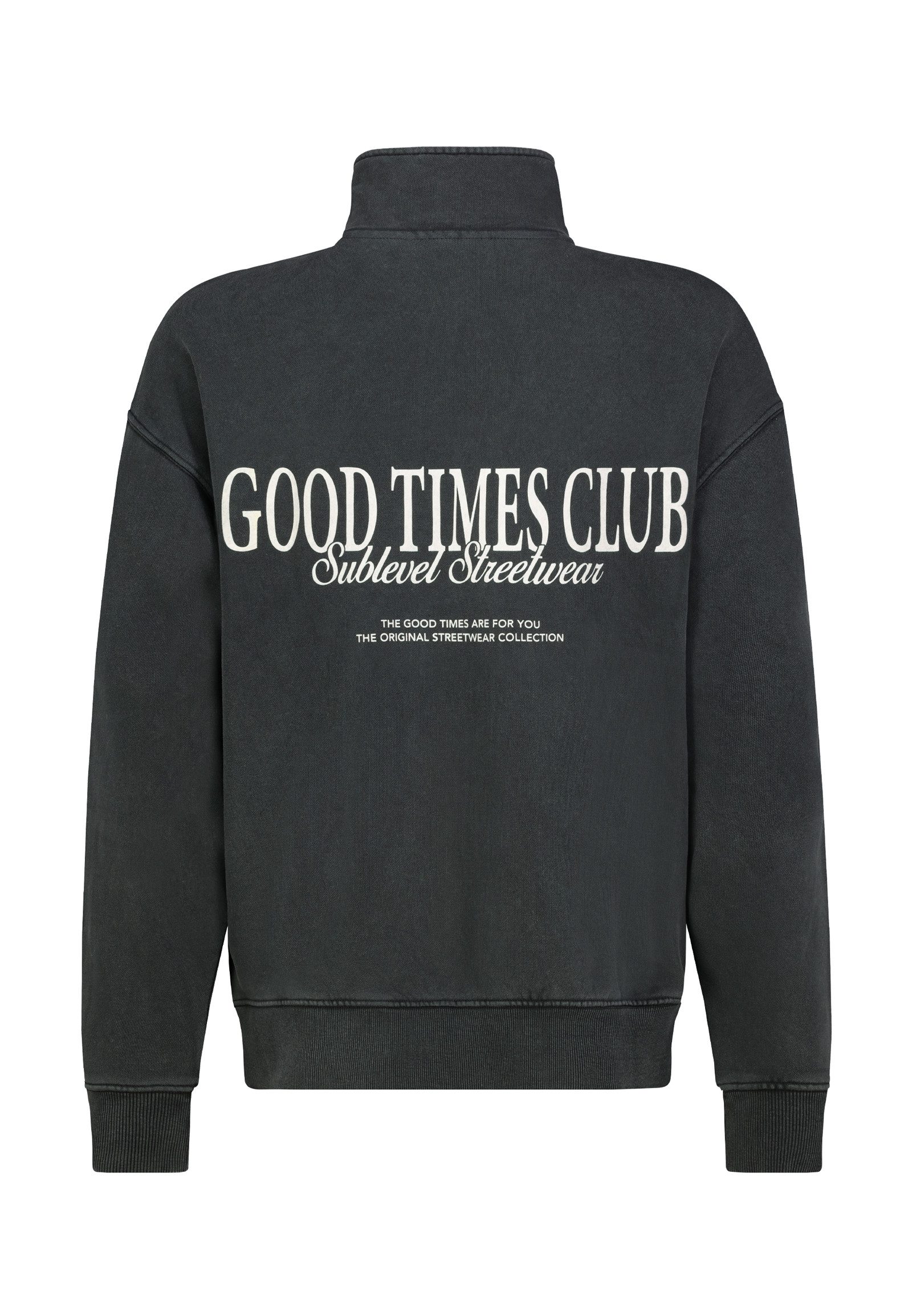 SUBLEVEL Sweatshirt Herren Pullover langarm mit günstig online kaufen