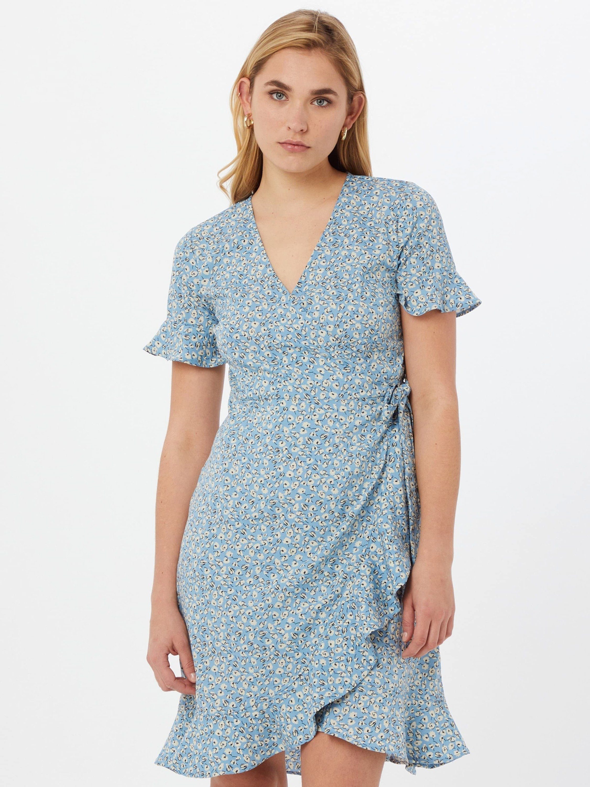 ONLY Sommerkleid Olivia (1-tlg) Wickel-Design