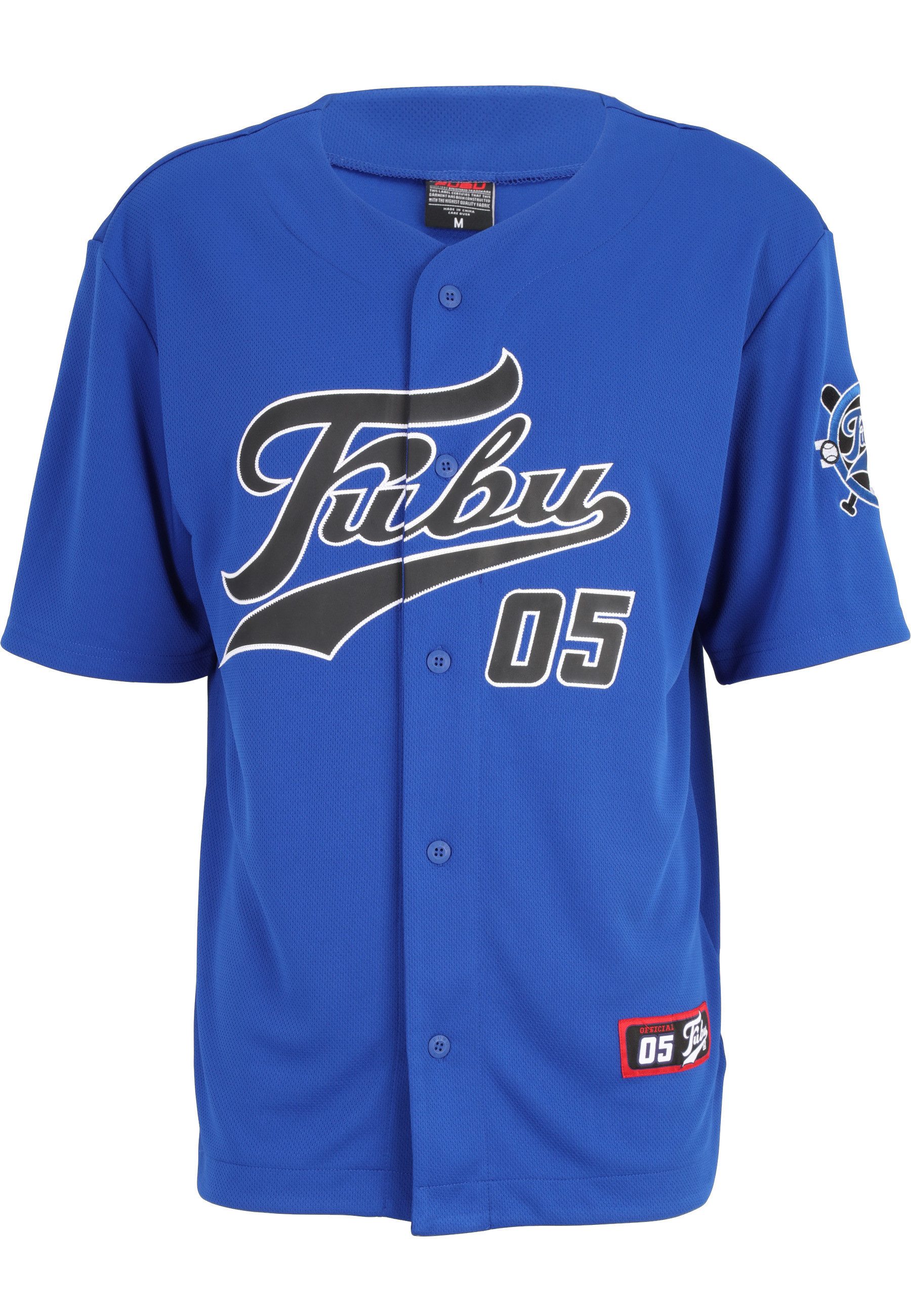 Fubu T-Shirt Fubu FM212-005-2 Fubu Varsity Baseball Jersey (1-tlg)