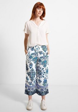 Cecil Stoffhose Casual Fit Hose mit Print