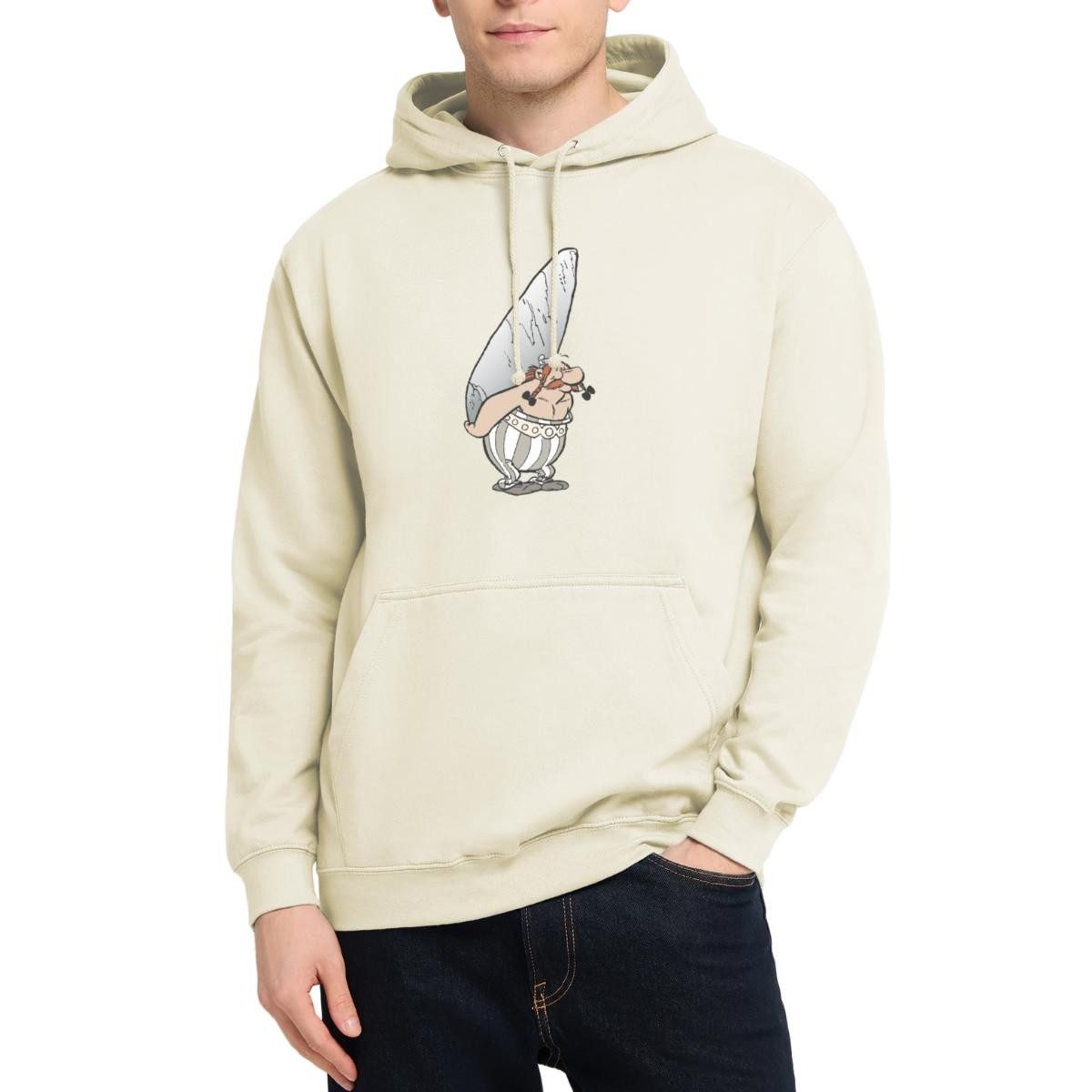 Spreadshirt Hoodie Asterix & Obelix - Obelix Hinkelstein Unisex Hoodie (1-tlg)