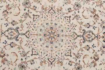 Orientteppich Yazd 198x294 Handgeknüpfter Orientteppich / Perserteppich, Nain Trading, rechteckig, Höhe: 12 mm