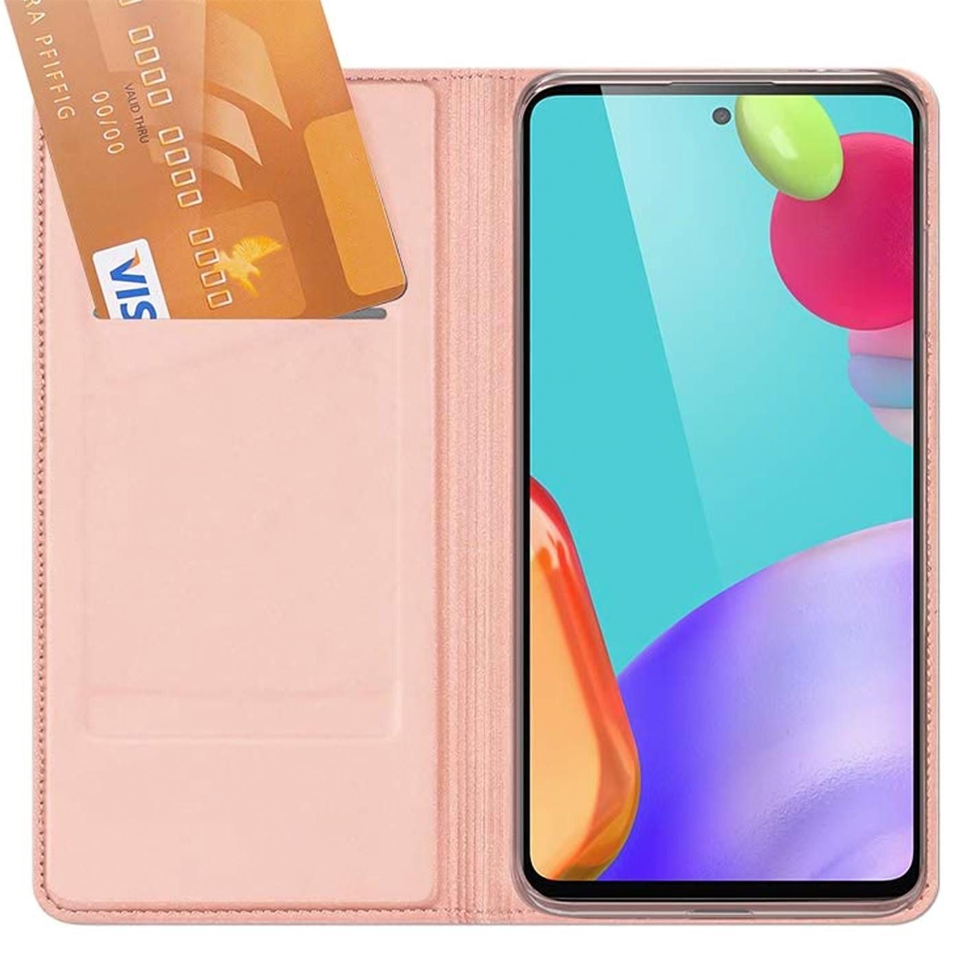 CoolGadget Handyhülle Klapptasche Wallet Kartenfach für Samsung Galaxy A53 5G 6,5 Zoll, Ultra Slim Flip Case Hülle Klapphülle Cover Schutzhülle – Bild 4 von 5