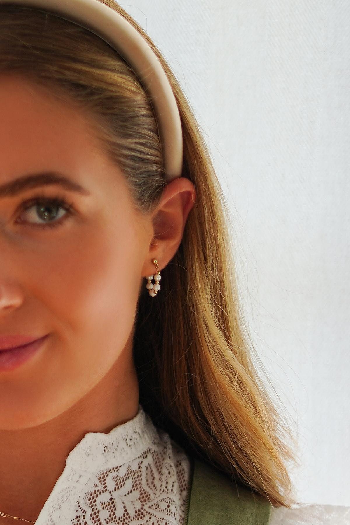 My Gold Paar Ohrhänger Damen Perlen günstig online kaufen