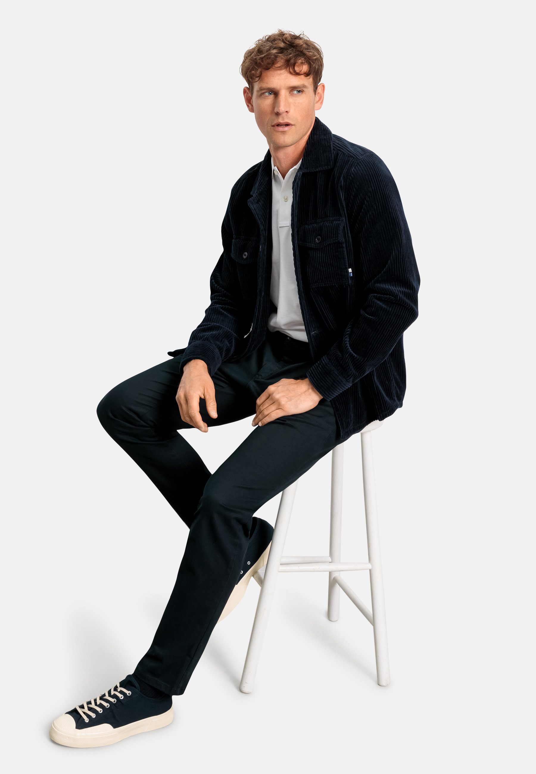OLYMP Stoffhose OLYMP Chino, slim fit