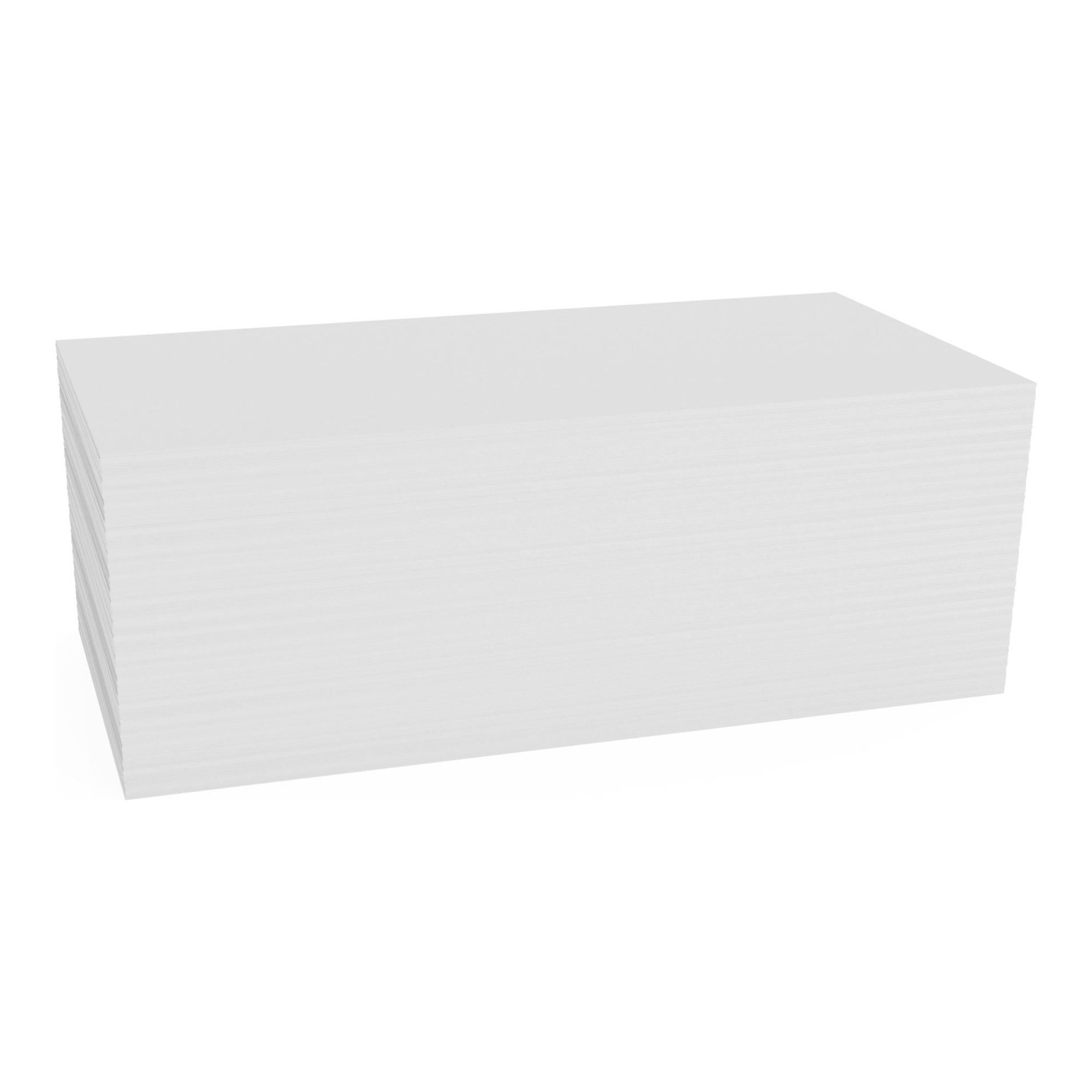 magnetoplan® Notizblock Magnetoplan Kommunikationskarten rechteckig, 500 Stück, weiß, 200 x 10