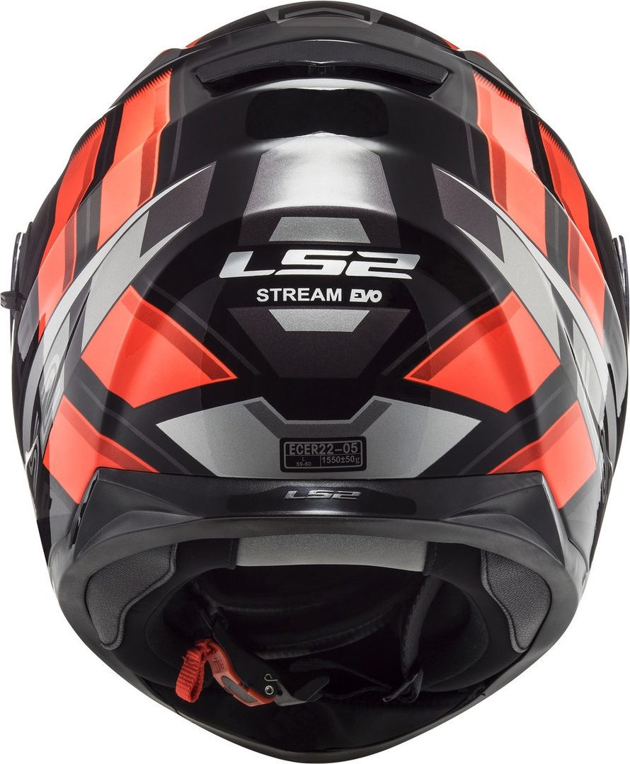LS2 Motorradhelm FF320 Stream Evo Loop Helm, integriertes Sonnenvisier