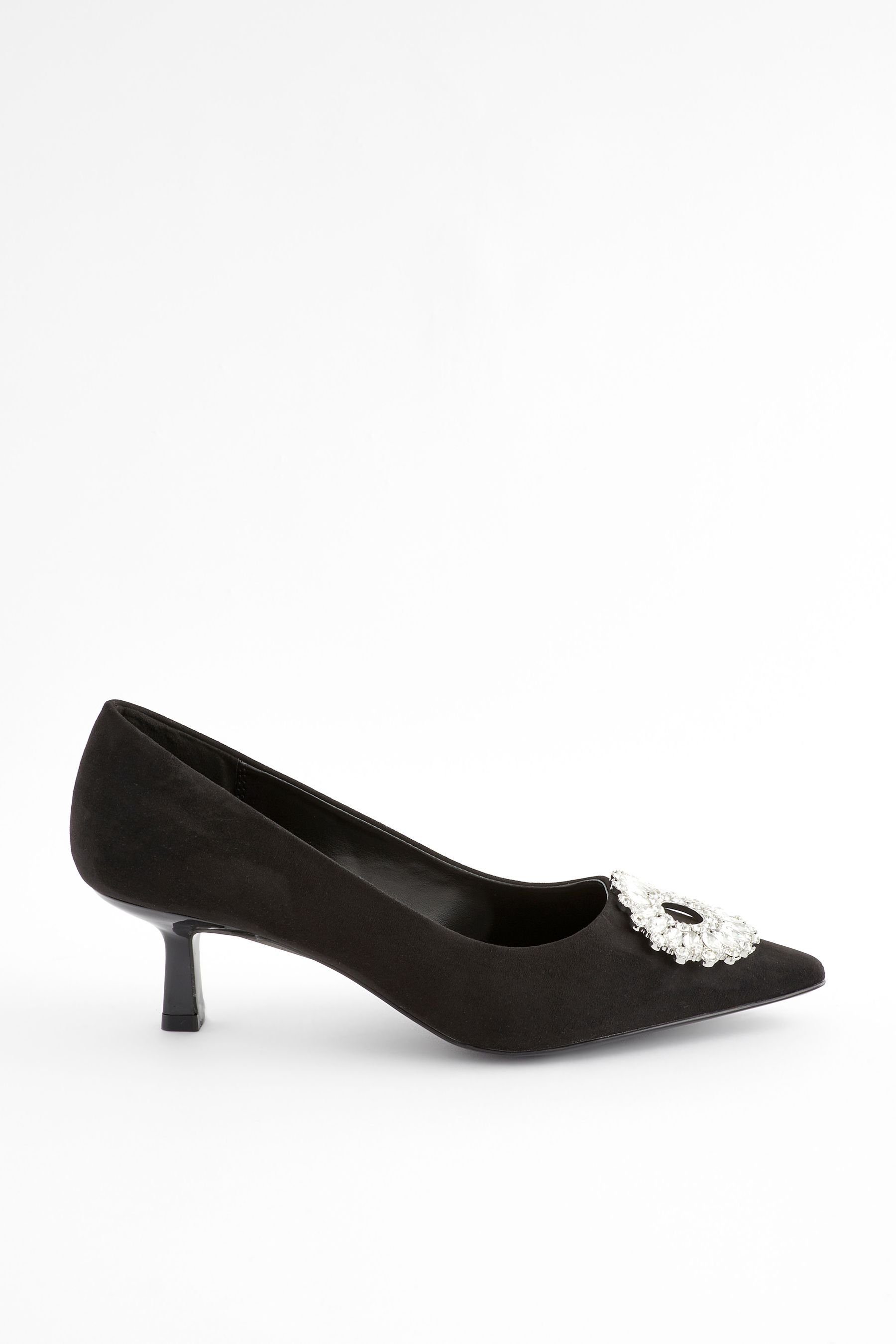 Forever Comfort® Kitten Heels mit Schmuckbesatz Pumps